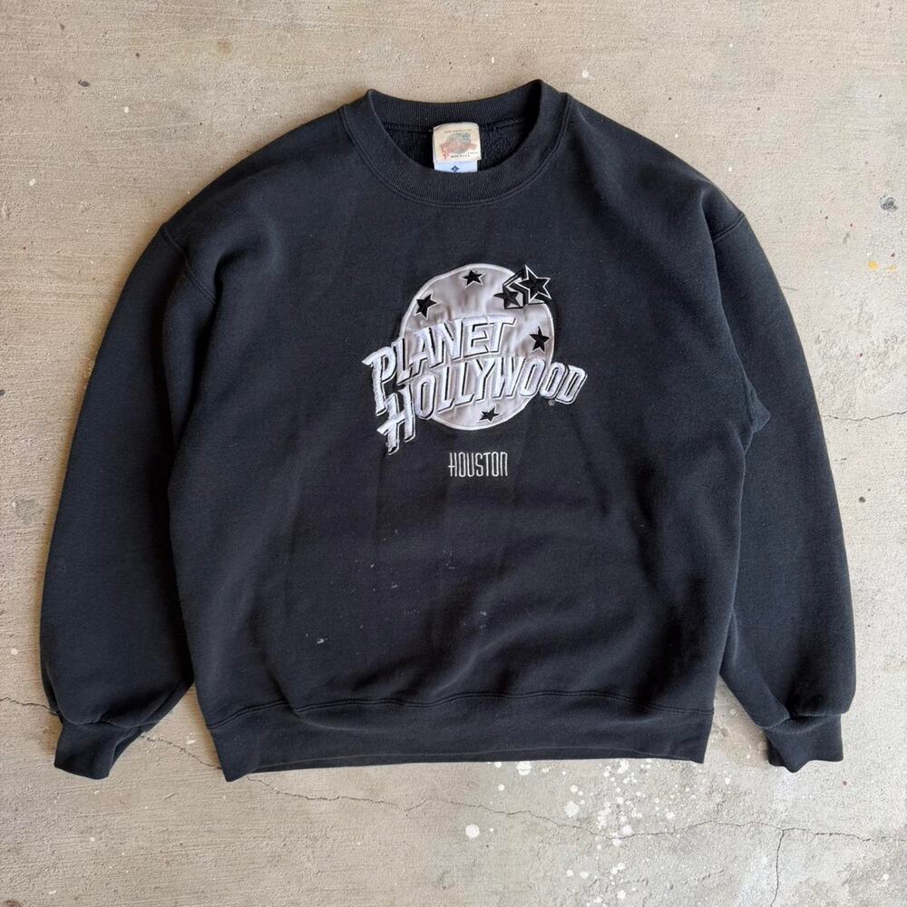 Planet hollywood houston black crewneck